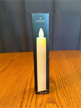 Luminara LED Taper Candle - Pearl Ivory